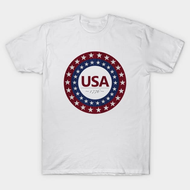 USA 1776 T-Shirt by FAR Designs Co.